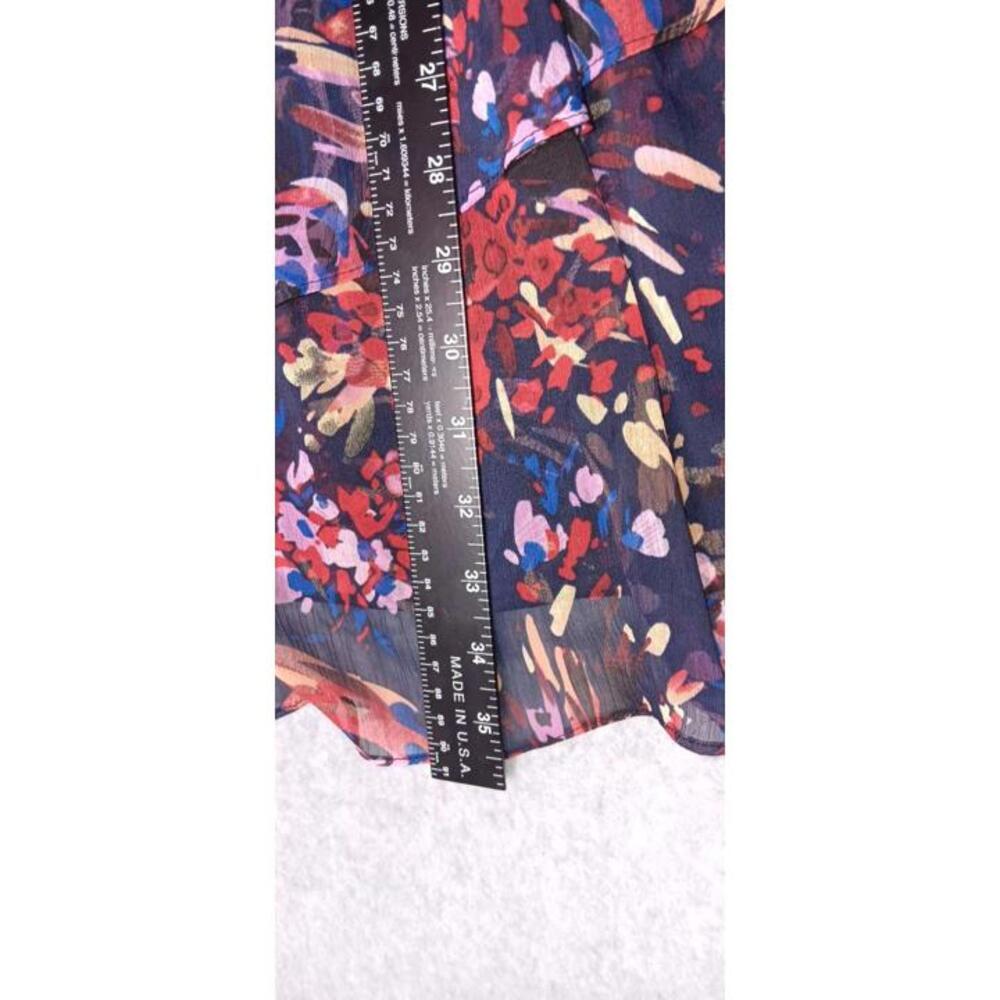 Bcbgeneration Mini dress Womens Size XS Multicolor Floral Spaghetti Strap... - Picture 9 of 11